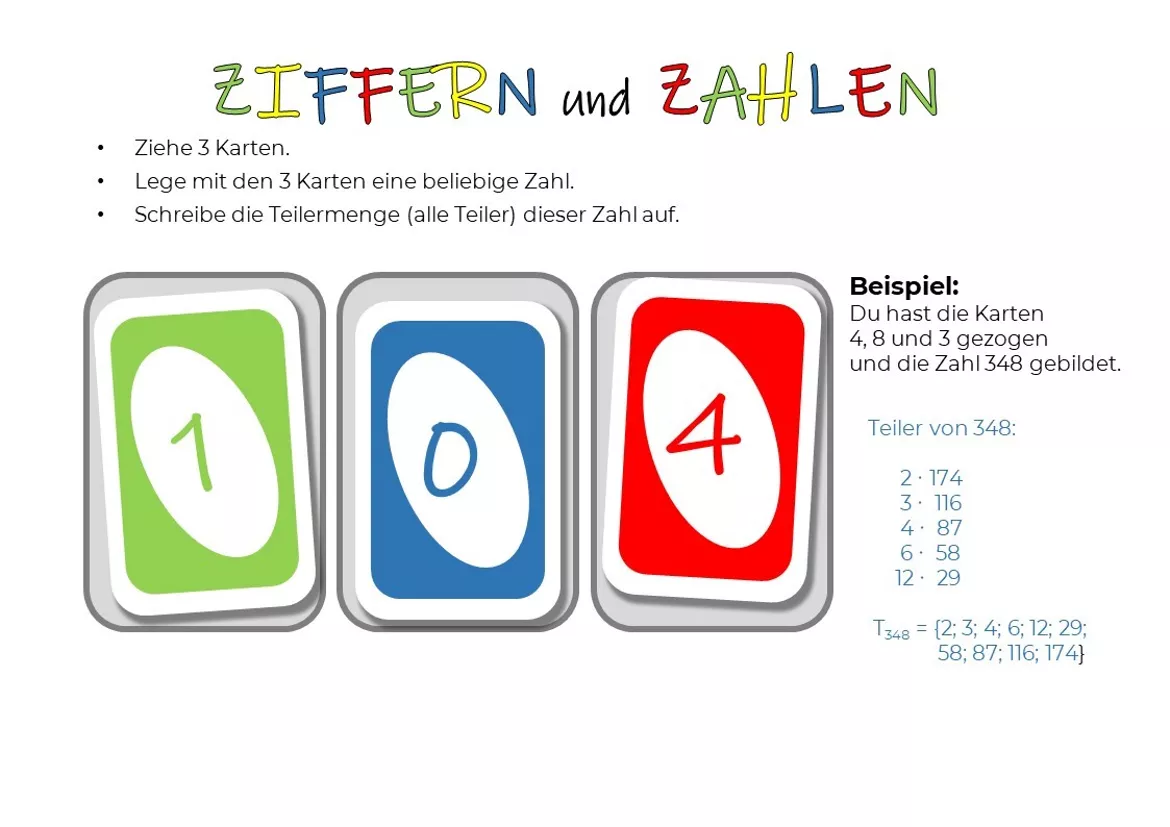 Bild in der Beschreibung des Unterrichtsmaterials Ziffern und Zahlen - Zahlenverständnis (Interaktive Übungen) von größer.kleiner.gleich #1