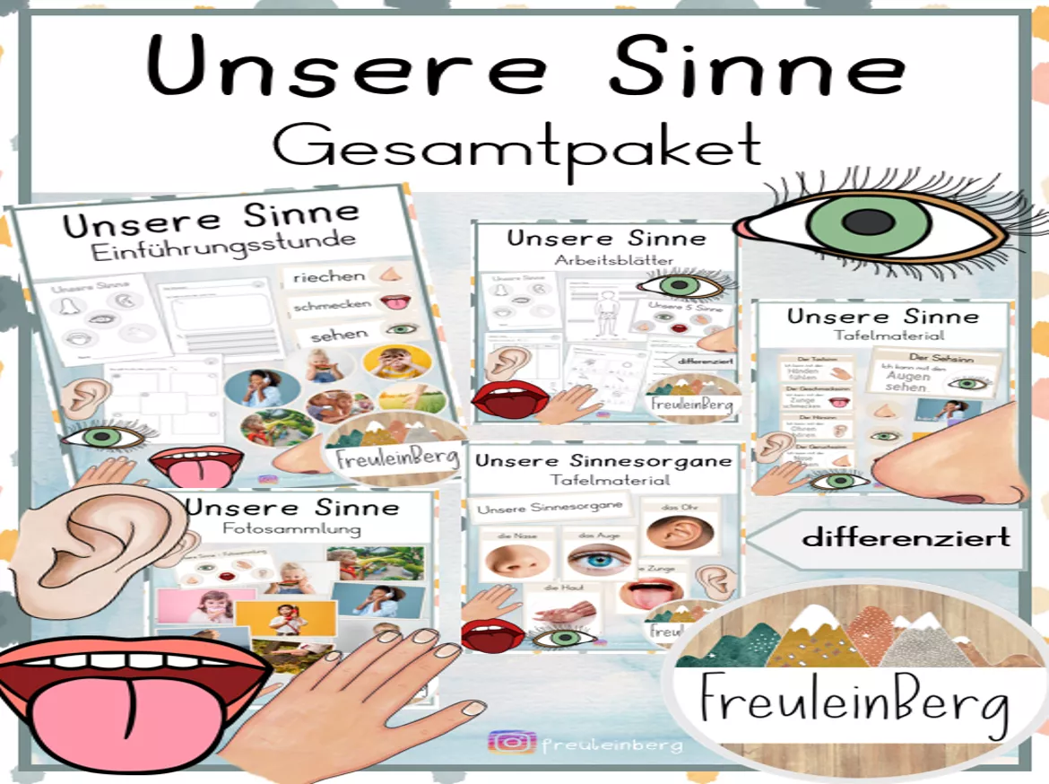 Bild in der Beschreibung des Unterrichtsmaterials Sinne Stationsarbeit - Der Geruchssinn von FreuleinBerg #1