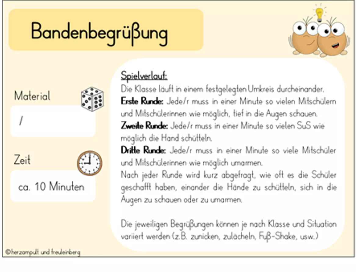 Bild in der Beschreibung des Unterrichtsmaterials Kostenlose Spielekartei - Soziales Lernen (Teil 1) von FreuleinBerg #2