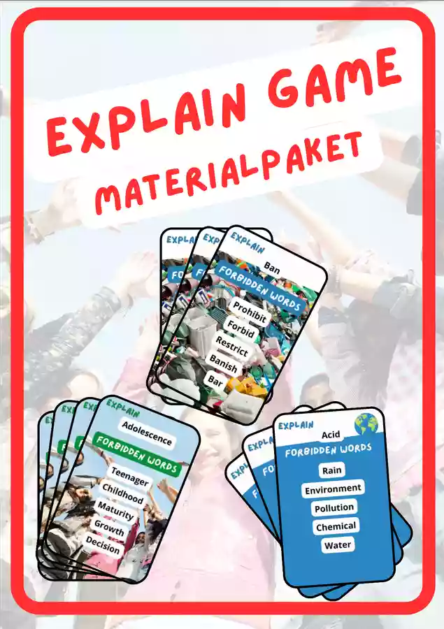 Materialpaket - Explain Game – Unterrichtsmaterial im Fach Englisch