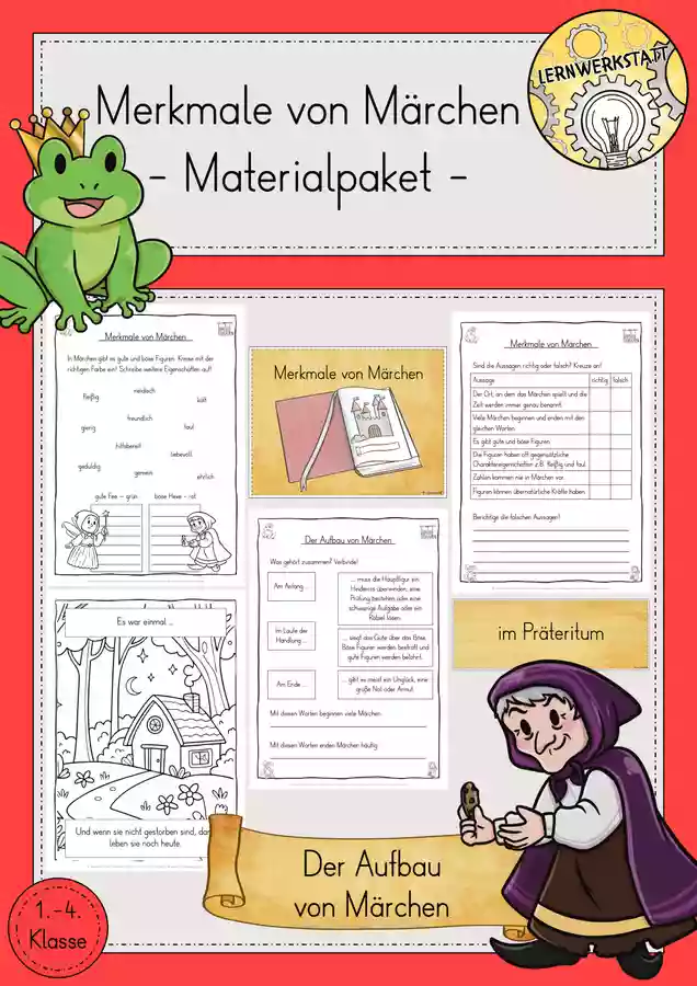 M rchen Merkmale Aufbau Unterrichtseinheit Werkstatt Materialpaket m-rchen-merkmale-aufbau-unterrichtseinheit-werkstatt-materialpaket