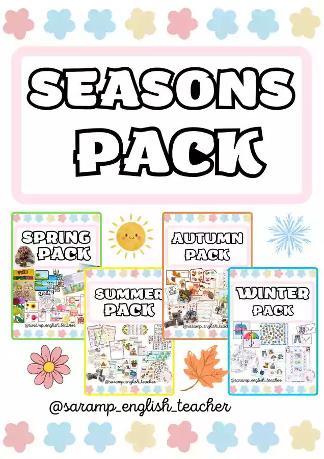 SEASONS FULL PACK (SPRING, SUMMER, AUTUMN & WINTER) - material de la ...