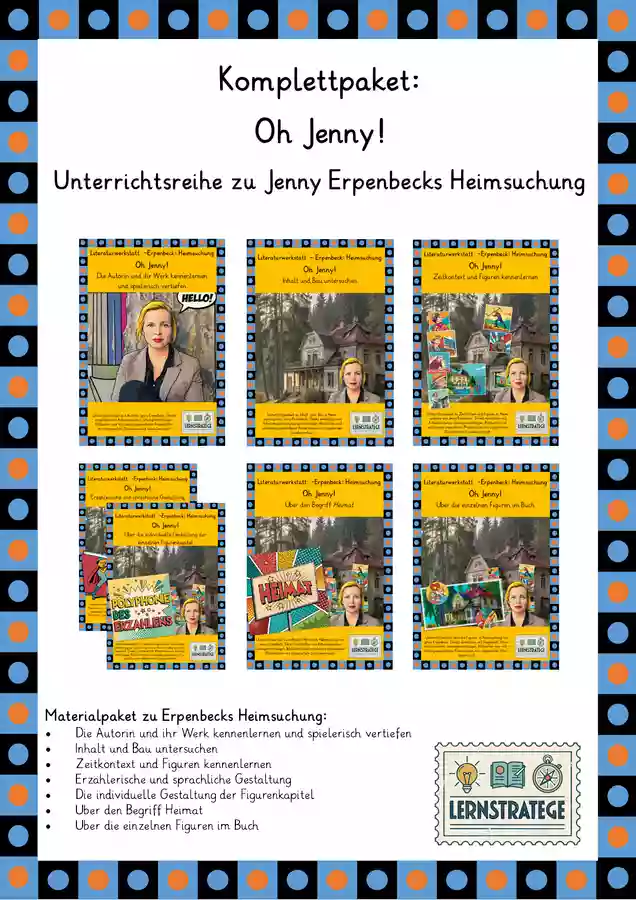 Komplettpaket Jenny Erpenbeck Heimsuchung Unterrichtsmaterial Im komplettpaket-jenny-erpenbeck-heimsuchung-unterrichtsmaterial-im
