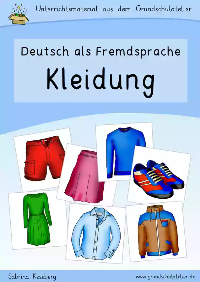 Apprendre l' allemand: vêtements (Deutsch lernen: Kleidung