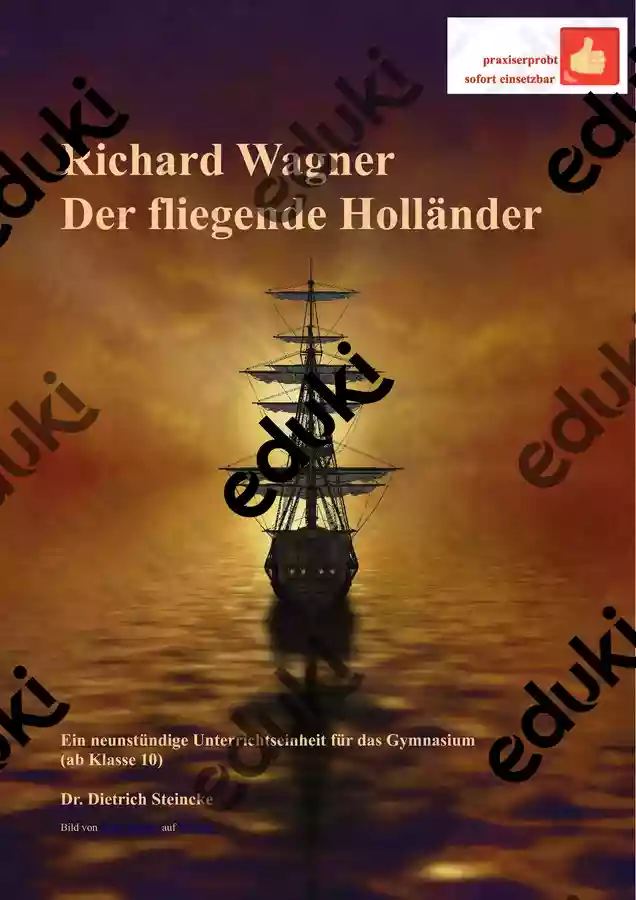 PAKET: Der fliegende Holländer von Richard Wagner PAKET: Der fliegende Holländer von Richard Wagner