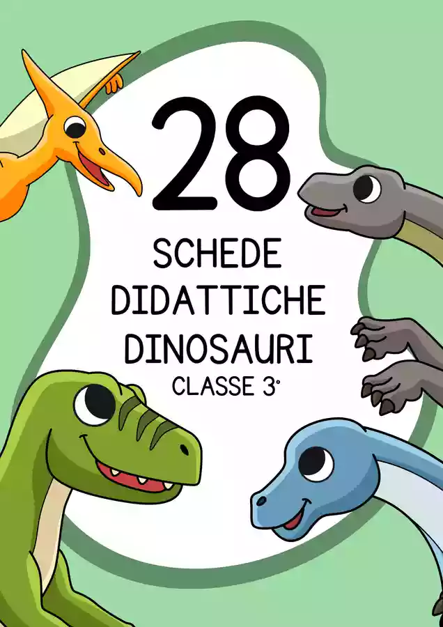 Schede Didattiche Dinosauri Classe Terza Materiale Didattico Per La Schede Didattiche Dinosauri Classe Terza Materiale Didattico Per La