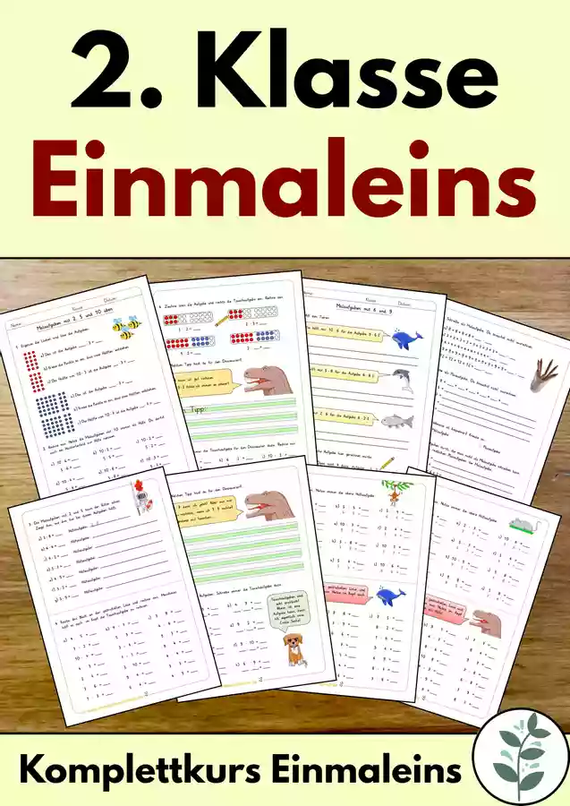 Einmaleins Lernen Und ben Klasse 2 Komplettkurs einmaleins-lernen-und-ben-klasse-2-komplettkurs