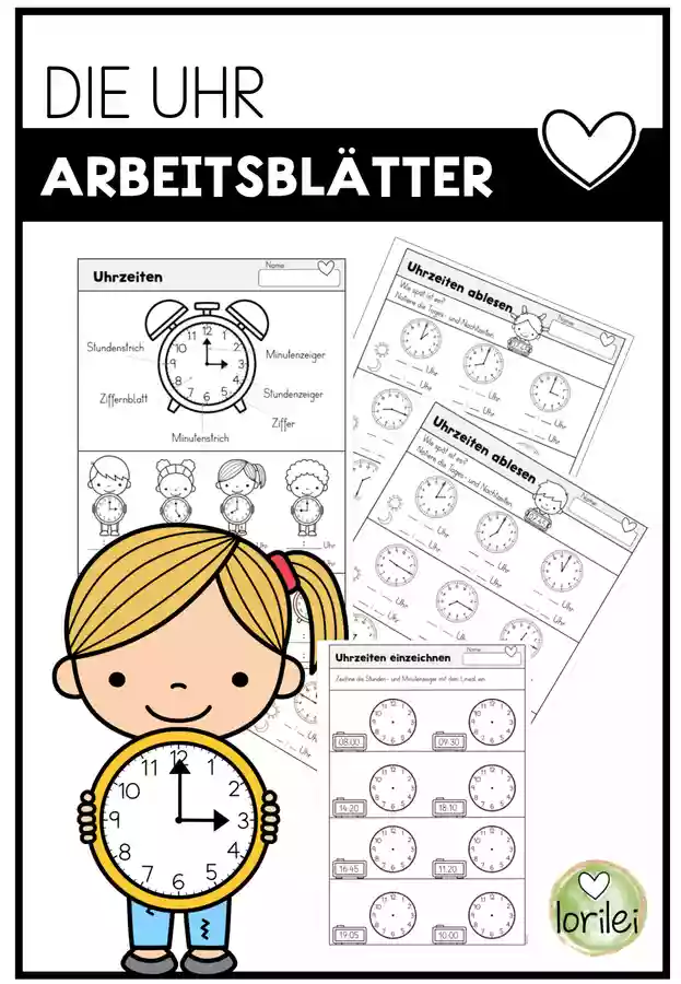 Die Uhr App Uhrzeit Lernen Uhr Lernen Für Kinder