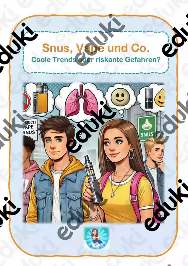 Sachtexte sinnerfassend lesen + Feedback - Snus Vape und Co. Unterrichtsmaterial im Fach Deutsch Sachtexte sinnerfassend lesen + Feedback - Snus Vape und Co. Unterrichtsmaterial im Fach Deutsch