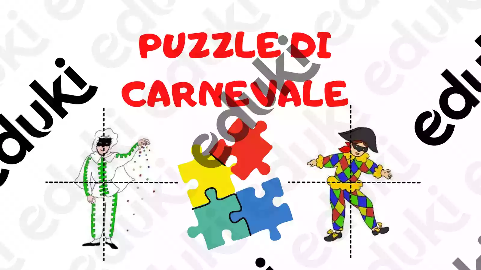Puzzle Facili Puzzle Pezzi Da Stampare Puzzle 2-3-4-5 Pezzi My