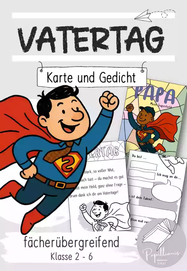Vatertag Gedicht Und Karte Unterrichtsmaterial Im Fach vatertag-gedicht-und-karte-unterrichtsmaterial-im-fach