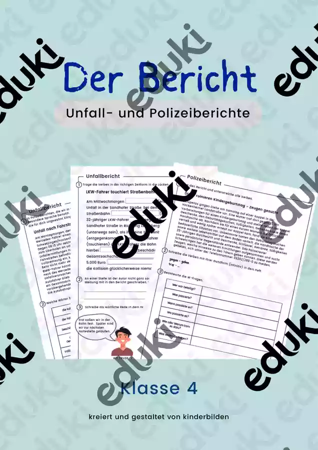 Unfallberichte Schreiben Klasse 4 Unterrichtsmaterial Im Fach Deutsch unfallberichte-schreiben-klasse-4-unterrichtsmaterial-im-fach-deutsch
