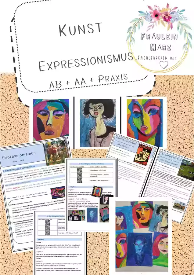 Expressionismus AB Praxis AA Unterrichtsmaterial Im Fach Kunst expressionismus-ab-praxis-aa-unterrichtsmaterial-im-fach-kunst