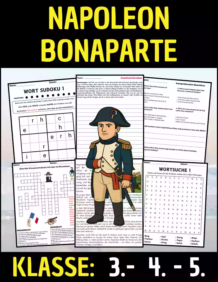 Napoleon Bonaparte Verst ndnisfragen Aktivit ten R tsel Und napoleon-bonaparte-verst-ndnisfragen-aktivit-ten-r-tsel-und