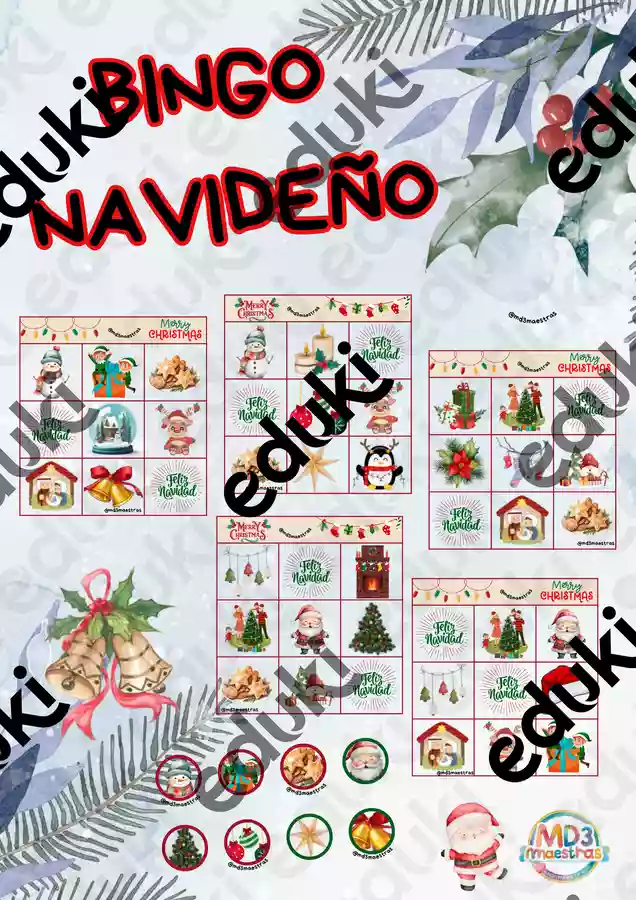 BINGO NAVIDEÑO - material de la siguiente asignatura Material ...