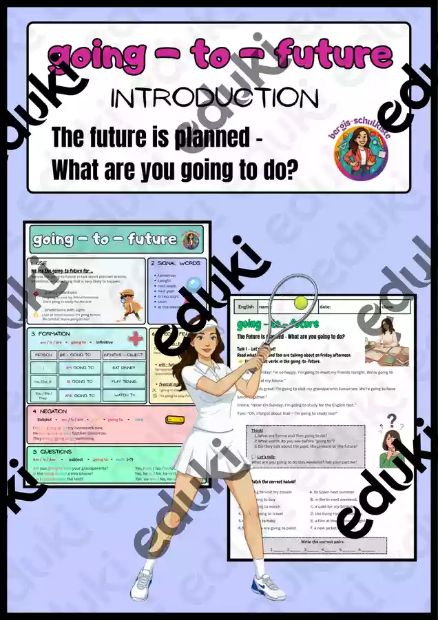 going-to-future - introduction (English) – Unterrichtsmaterial im Fach ...
