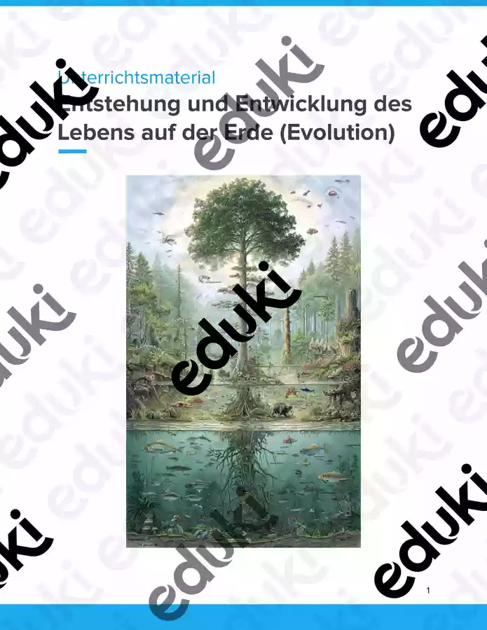 Evolution: Entstehung des Lebens – Unterrichtsmaterial Sek I ...