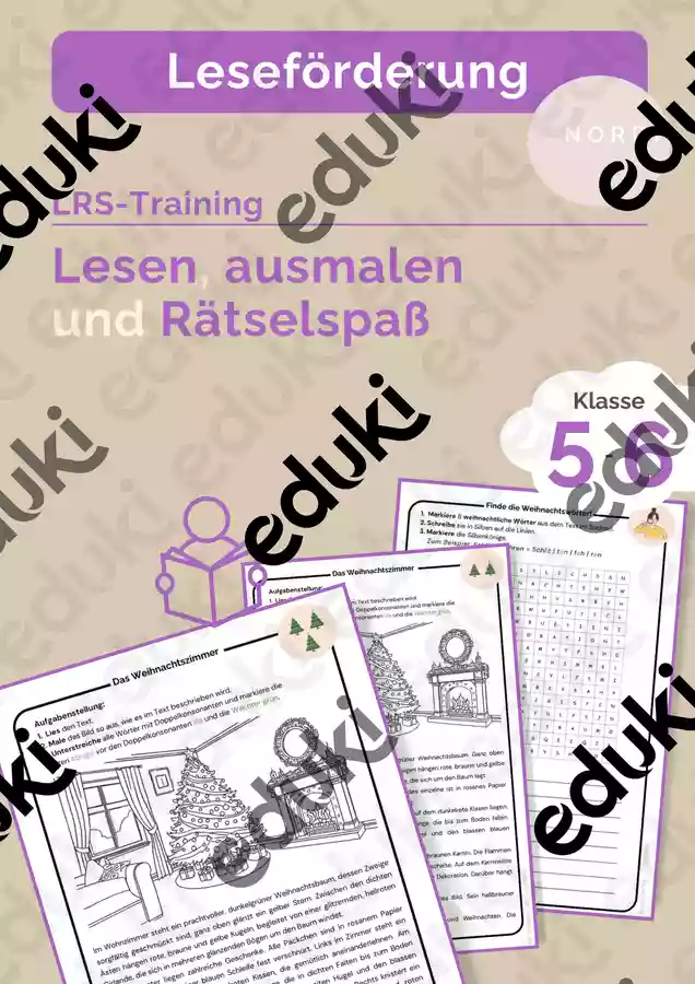 Lesef rderung Lesen Ausmalen Und R tselspa Unterrichtsmaterial Im lesef-rderung-lesen-ausmalen-und-r-tselspa-unterrichtsmaterial-im