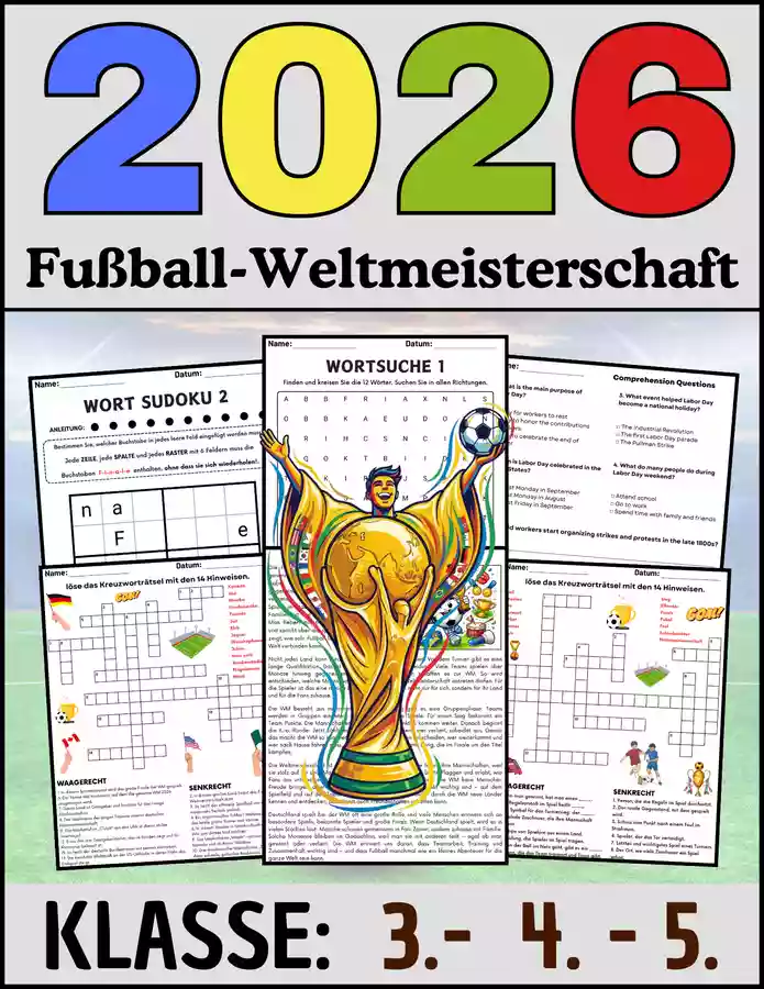 Fu ball Weltmeisterschaft 2026 Lesetext Aktivit ten R tsel Und fu-ball-weltmeisterschaft-2026-lesetext-aktivit-ten-r-tsel-und