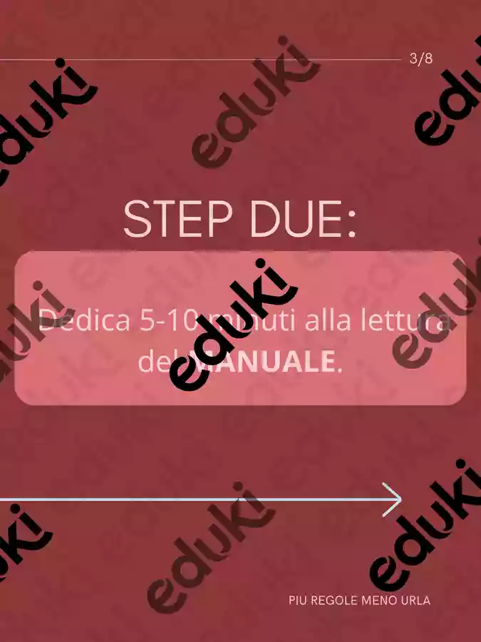 Sei step per alleviare lo stress Materiale di supporto/inclusione - Sei step per alleviare lo stress - Più regole, meno urla - Pagina di copertina