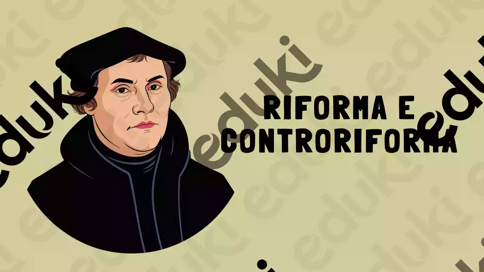Riforma protestante e Controriforma Materiale di supporto/inclusione - Riforma protestante e Controriforma - Prof.ssa Rossella - Pagina di copertina