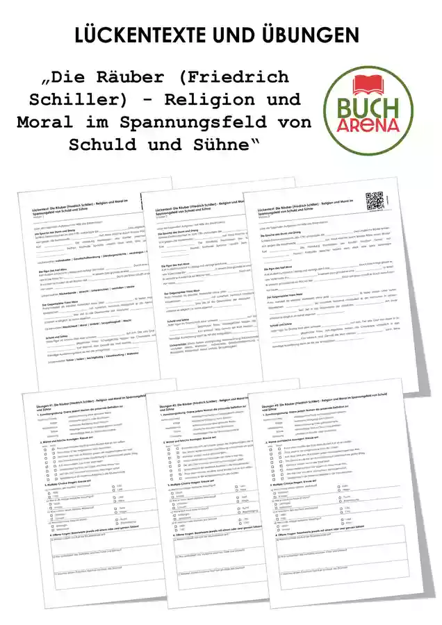 Die Räuber (Friedrich Schiller) - Religion und Moral im Spannungsfeld ...