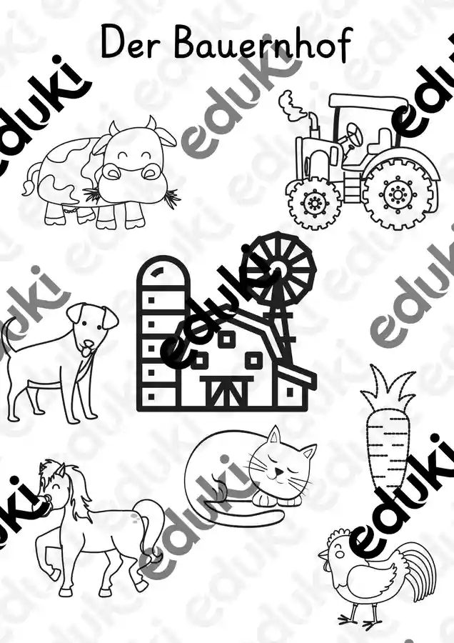 Bauernhof Arbeitsbl tter Unterrichtsmaterial Im Fach DaZ DaF Bauernhof Arbeitsbl tter Unterrichtsmaterial Im Fach DaZ DaF