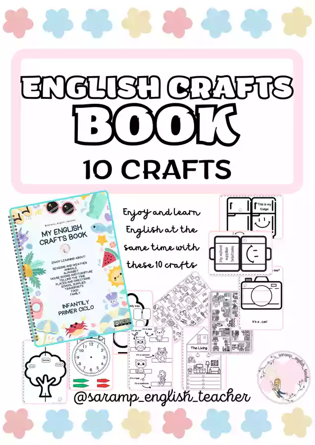 Craft English Lesson ENGLISH CRAFTS BOOK (10 CRAFTS) - material de la siguiente asignatura ...