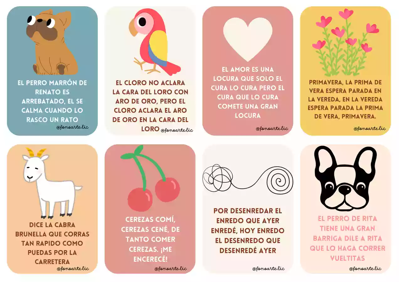 TRABALENGUAS CON R-RR FONOARTE - material de la siguiente asignatura ...