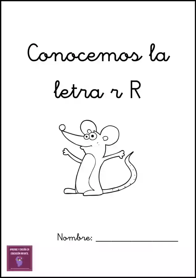 Ficha Letra R.pdf CUADERNO DE FICHAS: Conocemos la letra r R - material didáctico de las ...