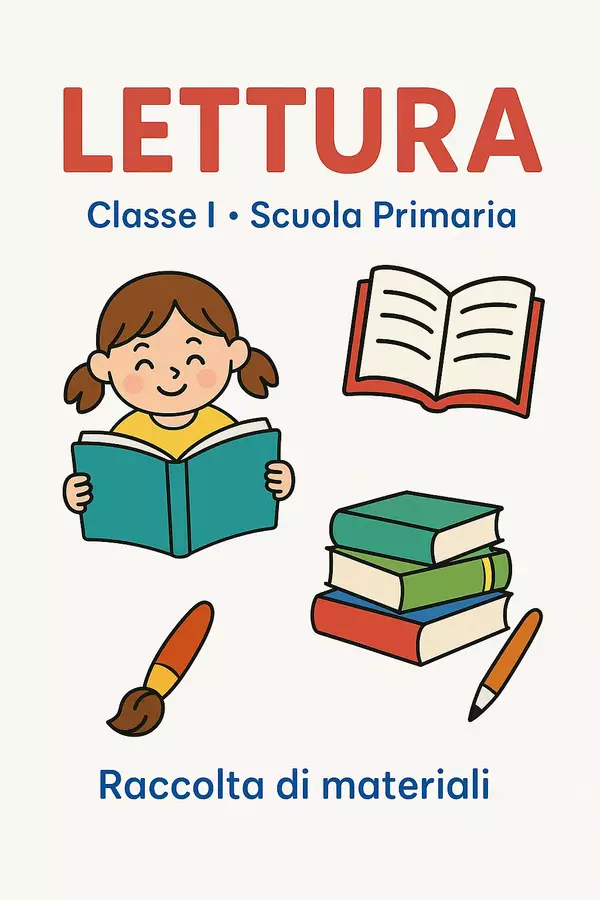 Lettura Piani di lezione - Lettura - Maestra di Italiano - Pagina di copertina