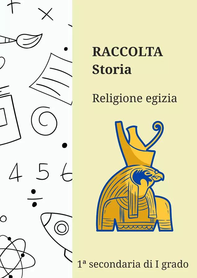 Religione egizia (Raccolta) Esercizi - Religione egizia (Raccolta) - La Macchina del Sapere - Pagina di copertina