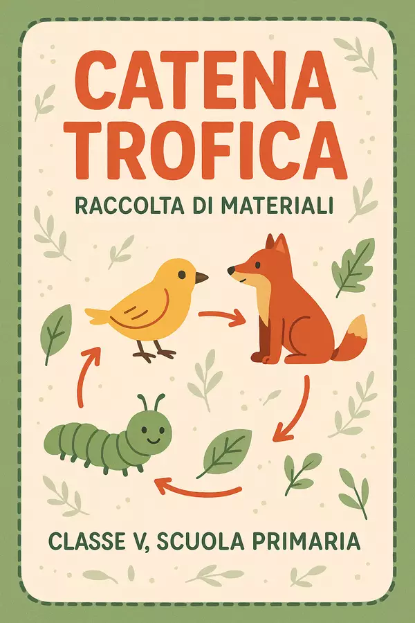 Raccolta di materiali: "Catena trofica" (piani di lezione) Piani di lezione - Raccolta di materiali: "Catena trofica" (piani di lezione) - Scienza Magica - Pagina di copertina