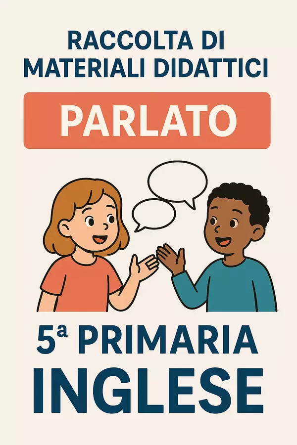 Raccolta di materiali: Parlato Esercizi - Raccolta di materiali: Parlato - English Classroom 🇬🇧 - Pagina di copertina