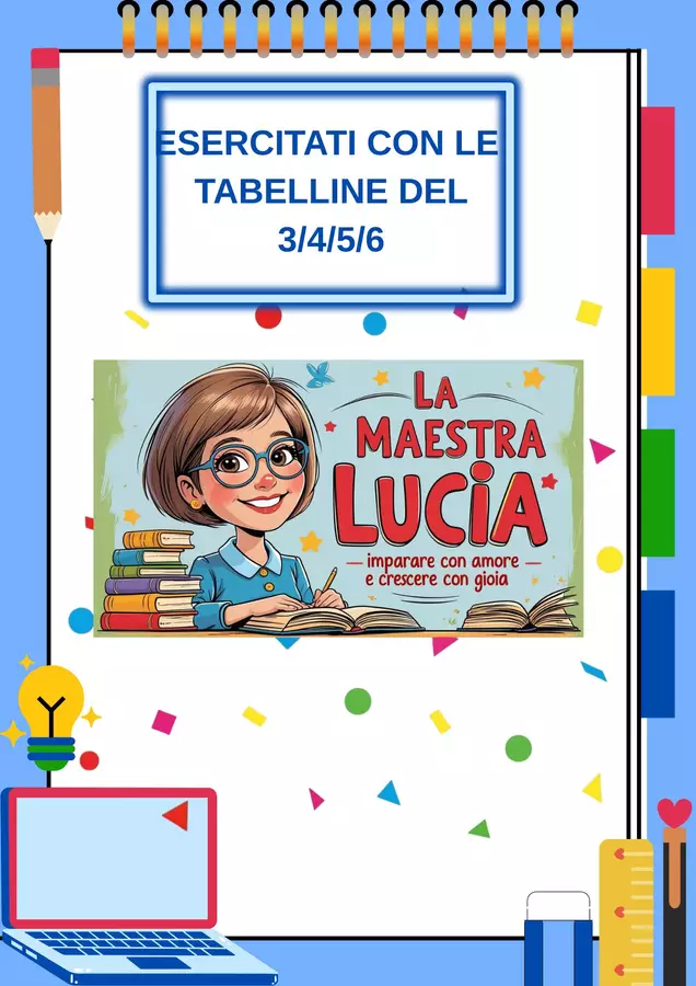 Raccolta di materiali Esercizi - Raccolta di materiali - Lucia Durante - Pagina di copertina