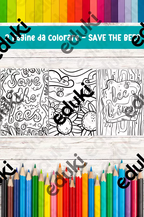 Colora e Impara con le Api: Set di Pagine da Colorare in Inglese per Bambini! Giochi - Colora e Impara con le Api: Set di Pagine da Colorare in Inglese per Bambini! - Ireneagh - Pagina di copertina