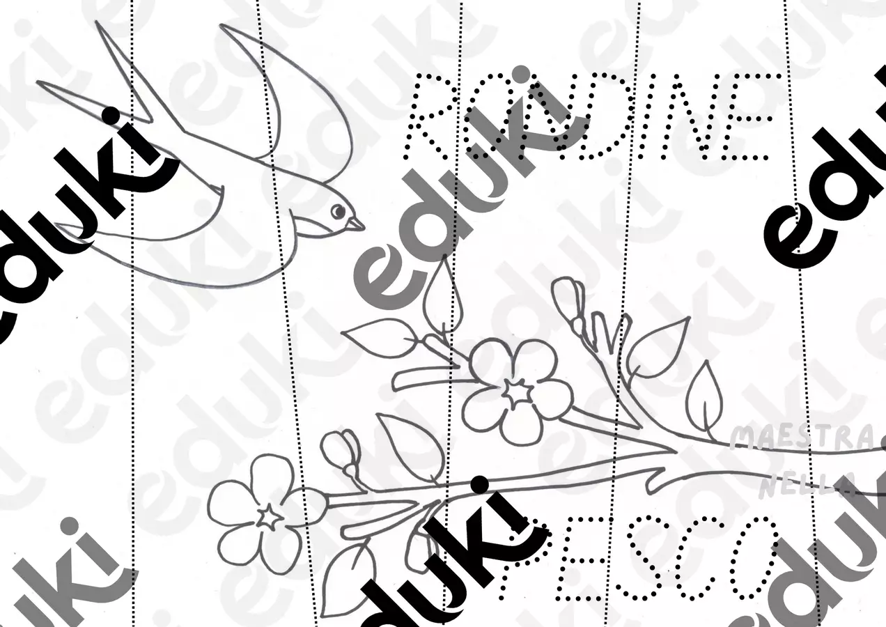 Primavera: 5 puzzle Materiale per pittura e bricolage - Primavera: 5 puzzle - maestra Nella - Pagina di copertina