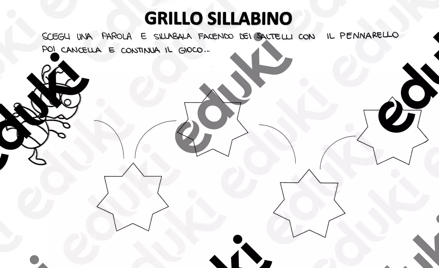 METAFONOLOGIA: divisione in sillabe scuola dell'infanzia Esercizi - METAFONOLOGIA: divisione in sillabe scuola dell'infanzia - Maestra Giada - Pagina di copertina