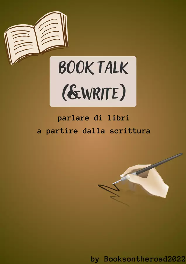 book talk (& write) Schede informative - book talk (& write) - Booksontheroad2022 - Pagina di copertina