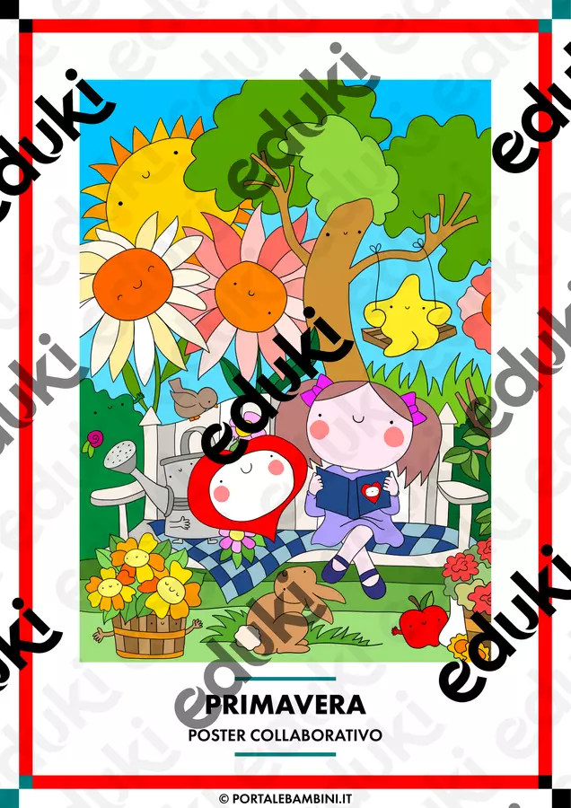Primavera | Poster Collaborativo Poster - Primavera | Poster Collaborativo - Cuorfolletto Creative Shop - Pagina di copertina