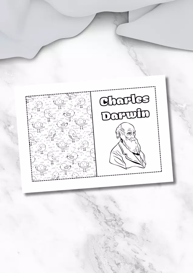 Darwin scuola primaria – Libretto da stampare e completare Altro tipo di materiale - Darwin scuola primaria – Libretto da stampare e completare - MilleLibriPerBambini - Pagina di copertina