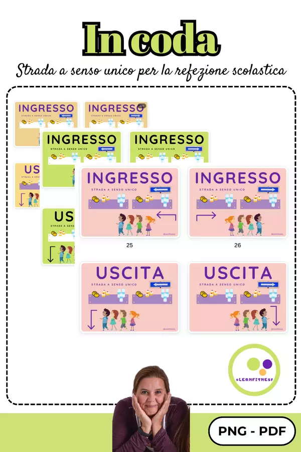 Regole | Strada a senso unico per la refezione scolastica Materiale di supporto/inclusione - Regole | Strada a senso unico per la refezione scolastica - Lernfitness - Pagina di copertina
