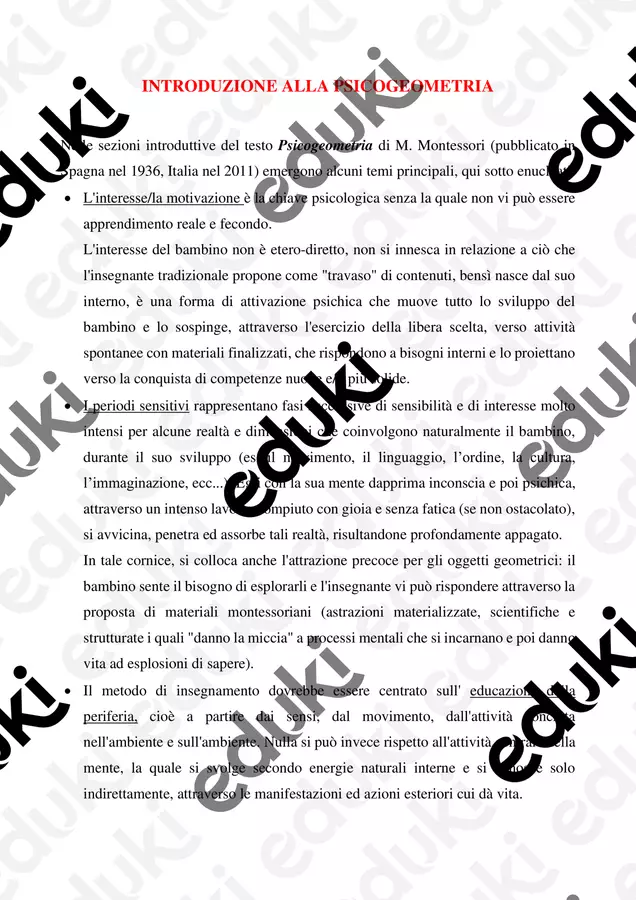 PSICOGEOMETRIA album Programmi scolastici / Materiali per docenti - PSICOGEOMETRIA album - Maestra Daniela - Pagina di copertina