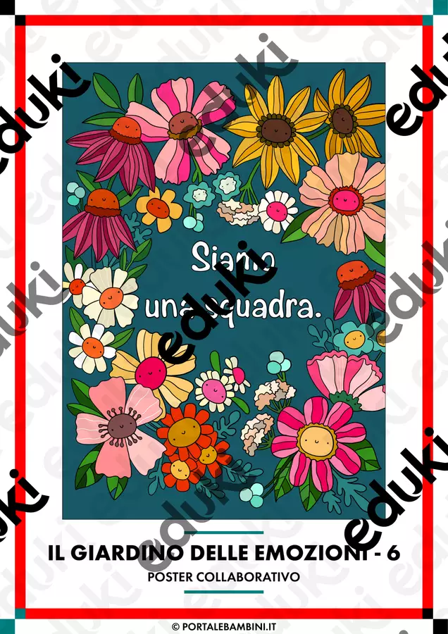 Il Giardino delle Emozioni 6 - Poster collaborativo Poster - Il Giardino delle Emozioni 6 - Poster collaborativo - Cuorfolletto Creative Shop - Pagina di copertina