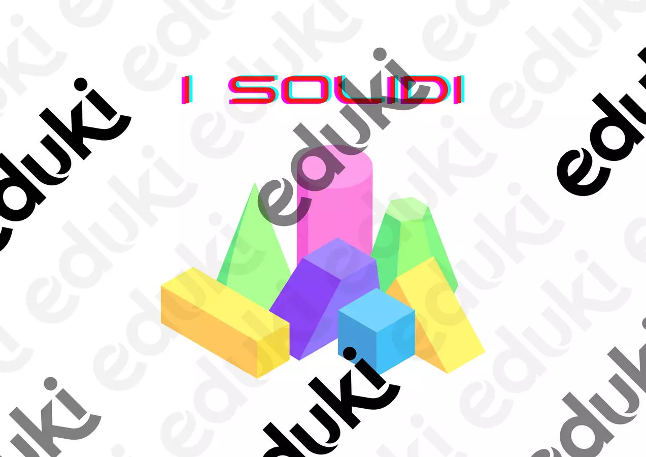 I solidi Altro tipo di materiale - I solidi - montessorianamentelucca - Pagina di copertina