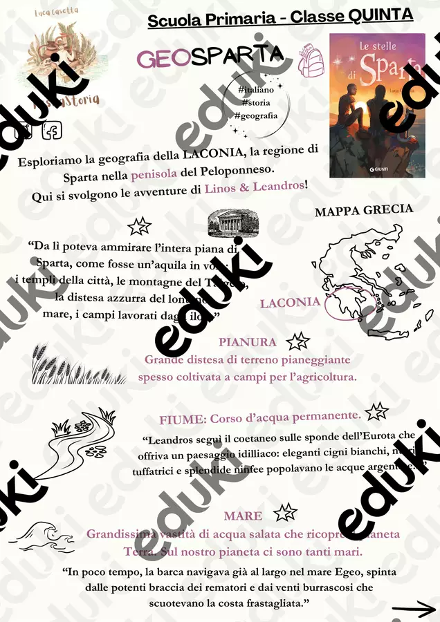 GeoSparta - Scheda Lettura&Scrittura Esercizi - GeoSparta - Scheda Lettura&Scrittura - Luca Casetta - Pagina di copertina