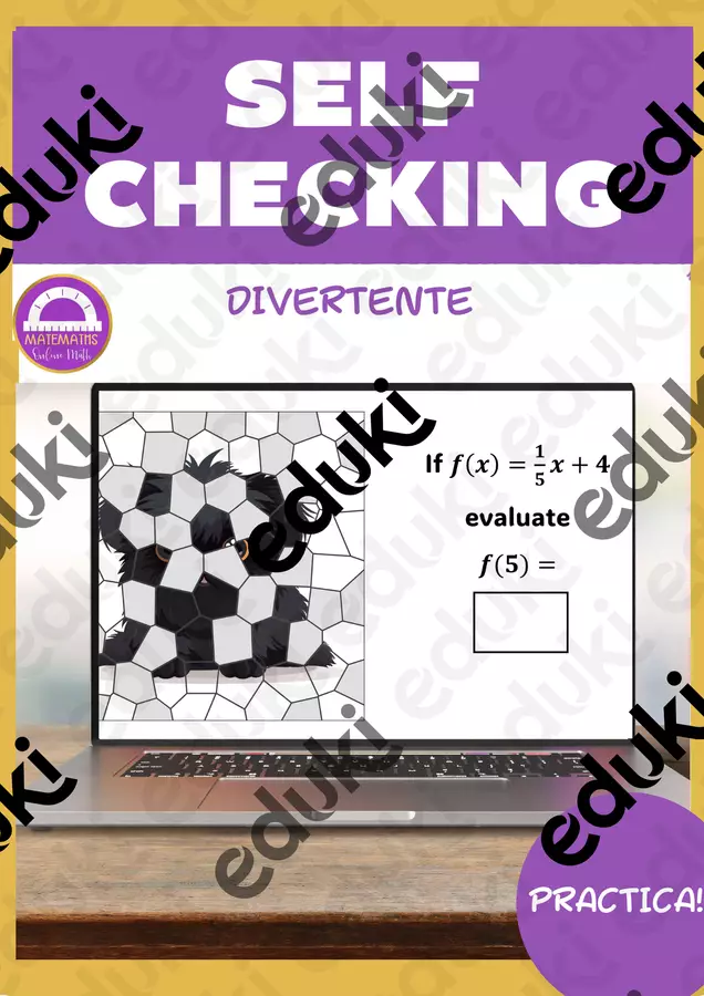 Valutazione delle Funzioni Lineari in un Punto 🇬🇧 Esercizi - Valutazione delle Funzioni Lineari in un Punto 🇬🇧 - Matemaths - Pagina di copertina