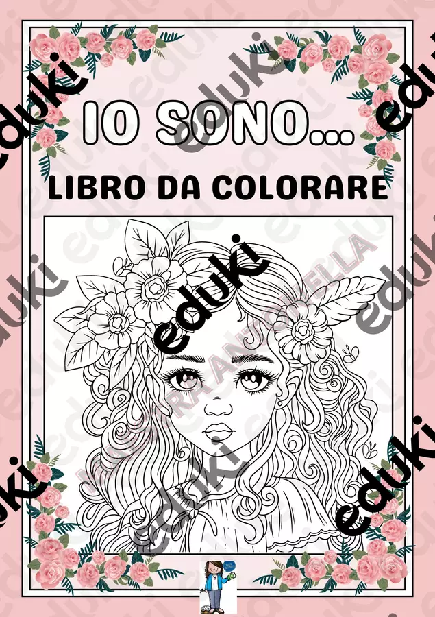 RACCOLTA DI IMMAGINI...IO SONO Materiale per pittura e bricolage - RACCOLTA DI IMMAGINI...IO SONO - Maestra Antonella - Pagina di copertina