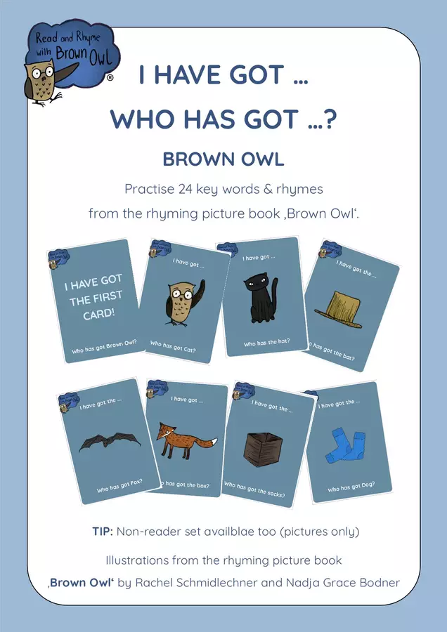 Brown Owl - I HAVE GOT ... WHO HAS GOT ... ? Quiz - Brown Owl - I HAVE GOT ... WHO HAS GOT ... ? - Read and Rhyme with Brown Owl - Pagina di copertina