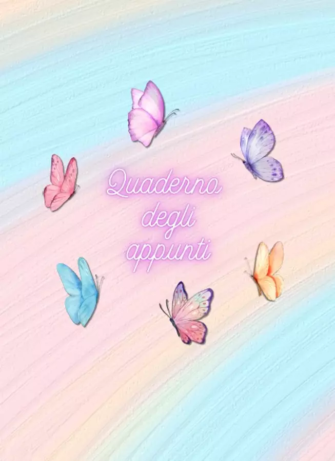 quaderno degli appunti Altro tipo di materiale - quaderno degli appunti - Maestra Ledi - Pagina di copertina